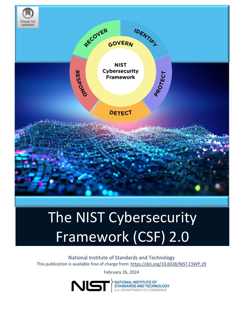 THE NIST CYBERSECURITY FRAMEWORK (CSF) 2.0